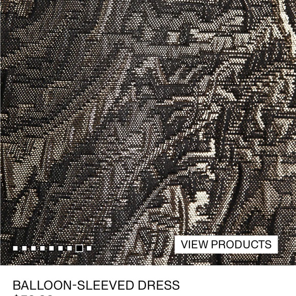 H&M Metallic Mini Dress - Picture 11 of 12